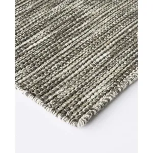 Abbas Floor Rug - Gravel  (100% Wool)