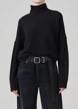 Cara Turtleneck in Black