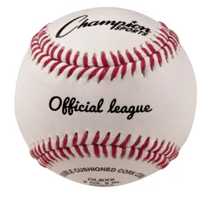 Champion Sports Blem Leather Cover Baseball