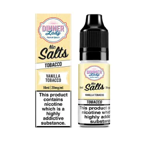 Dinner Lady Vanilla Tobacco 10ml Nic Salt E-Liquid