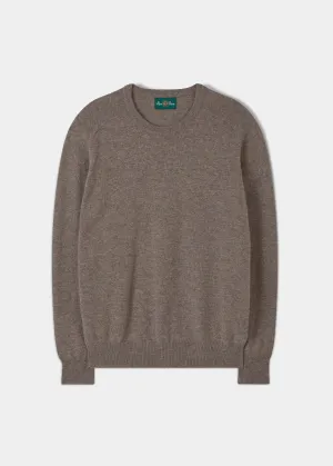 Dorset Men's Lambswool Jumper in Vole - Classic Fit