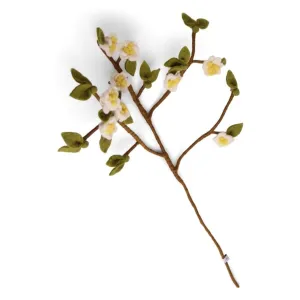 Felt Apple Blossom Branch