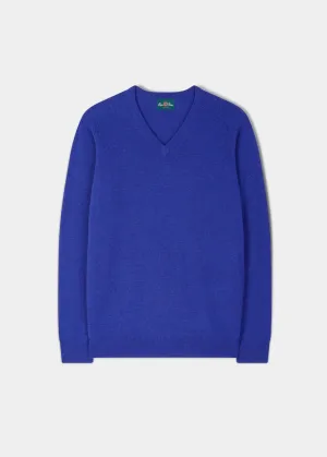 Kilsyth Men's Lambswool Jumper in Persian - Regular Fit