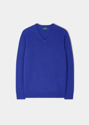 Kilsyth Men's Lambswool Jumper in Persian - Regular Fit