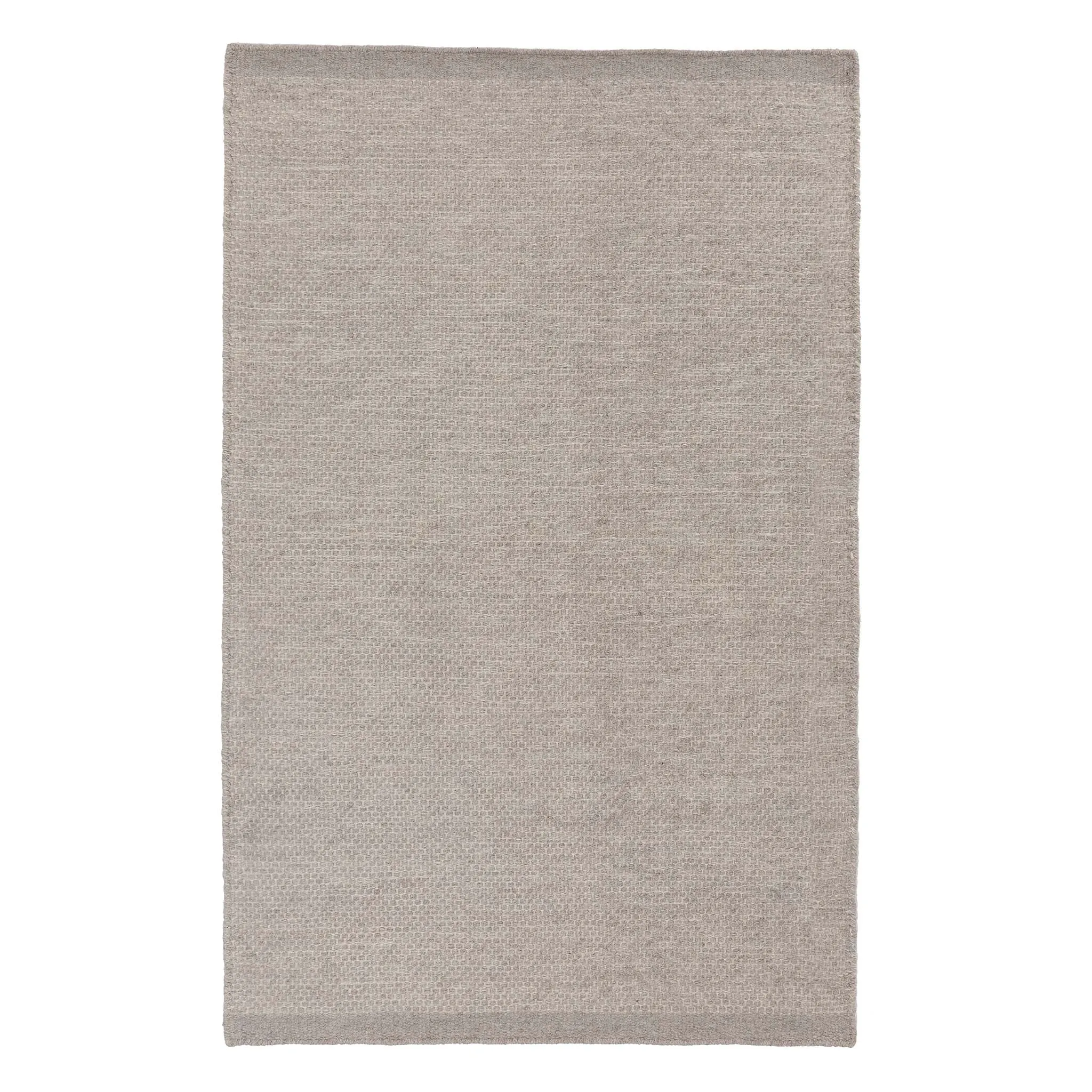 Kolong Wool Rug [Stone grey melange/Off-white]