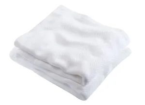 Madison Cotton Blanket White