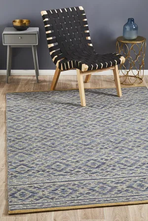 Relic 130 Rug (Blue) by Rug Culture