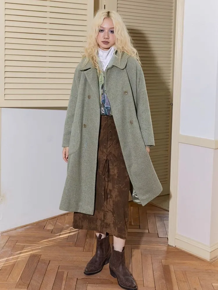 Retro simple containing wool tweed jacket【s0000004339】