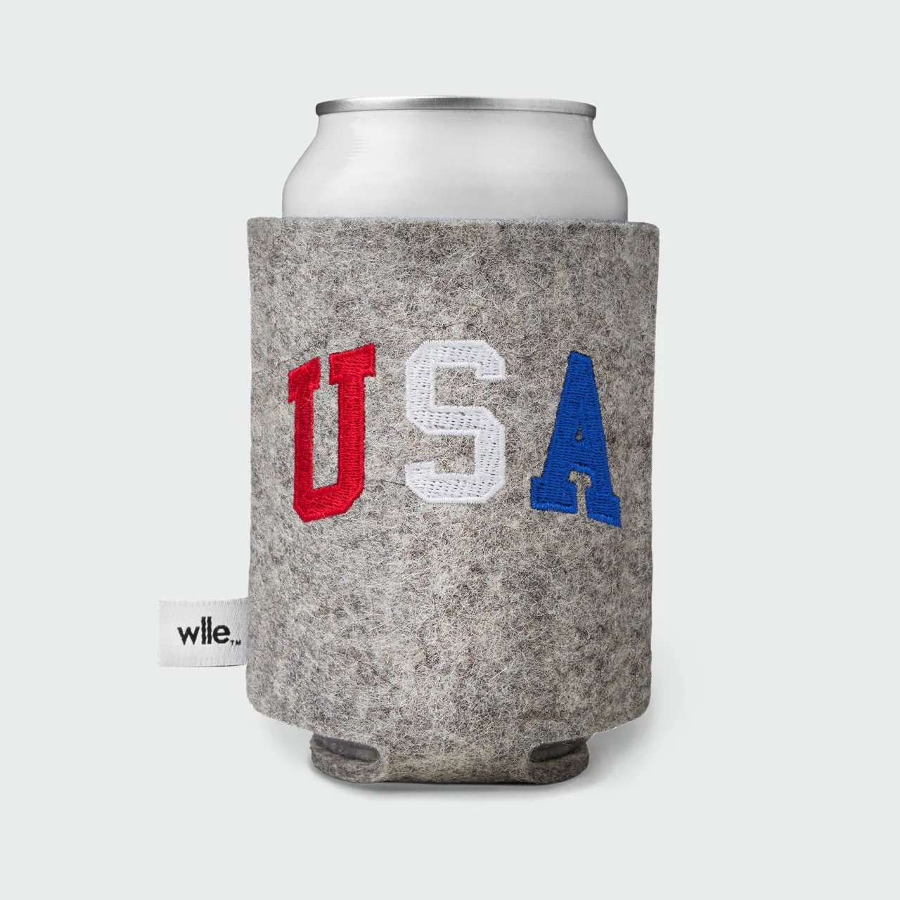 United States of America (USA) wlle™ Drink Sweater - Standard Can - Granite