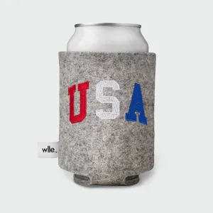 United States of America (USA) wlle™ Drink Sweater - Standard Can - Granite