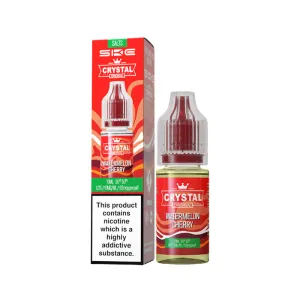 Watermelon Cherry 10ml Nic Salt E-Liquid by SKE Crystal