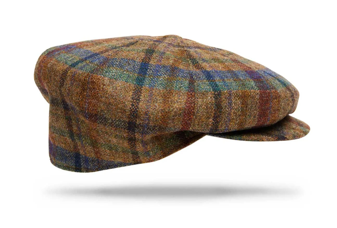 Wool Plaid Apple Jack - Brown Green