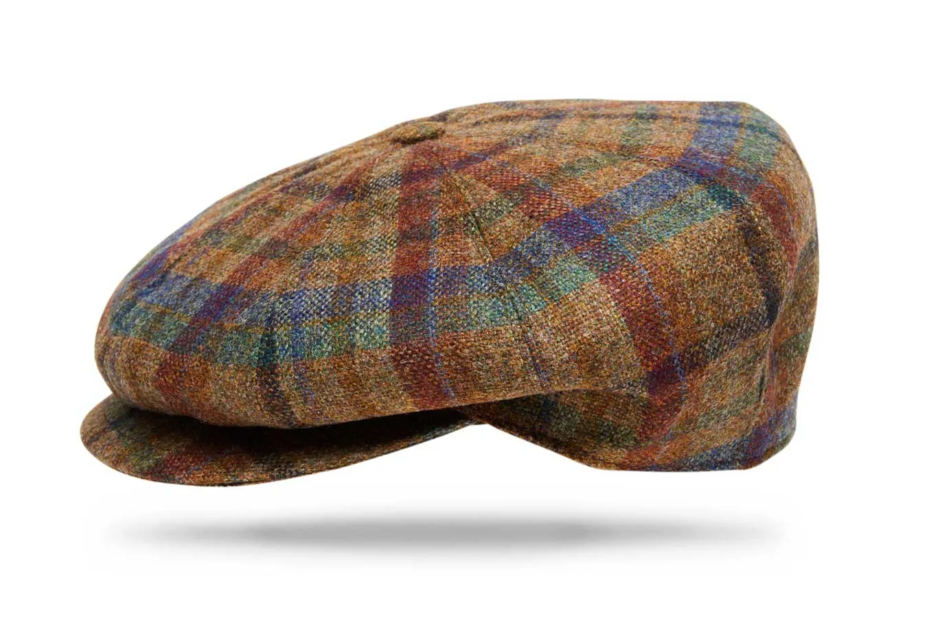 Wool Plaid Apple Jack - Brown Green